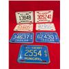 Image 1 : 1965-1969 BC MUNICIPAL & TRAILER LICENSE PLATES