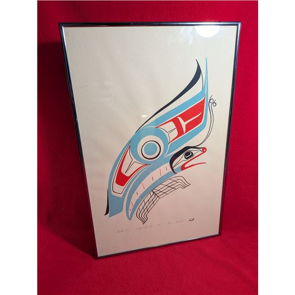 1987 BEN HOUSTIE "BUTTER FLY" Painting