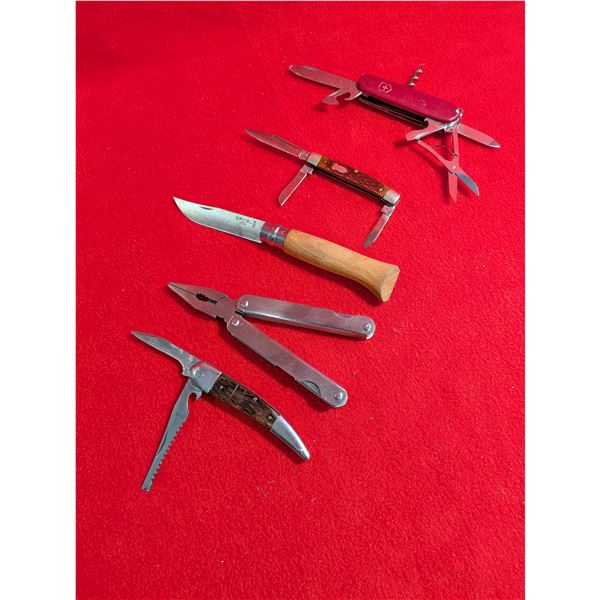 VINTAGE JAPANESE STAINLESS & MODERN KNIVES