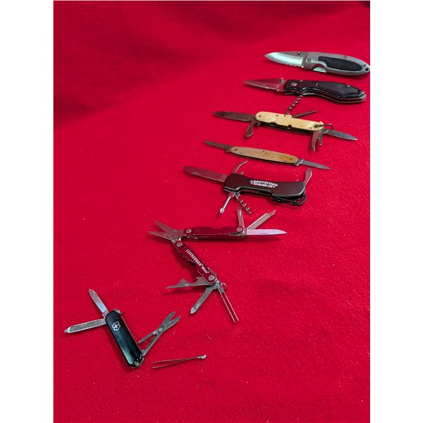 VINTAGE GERMAN KNIVES, Micra LEATHERMAN, TACTICAL & mini VICTORINOX Knife