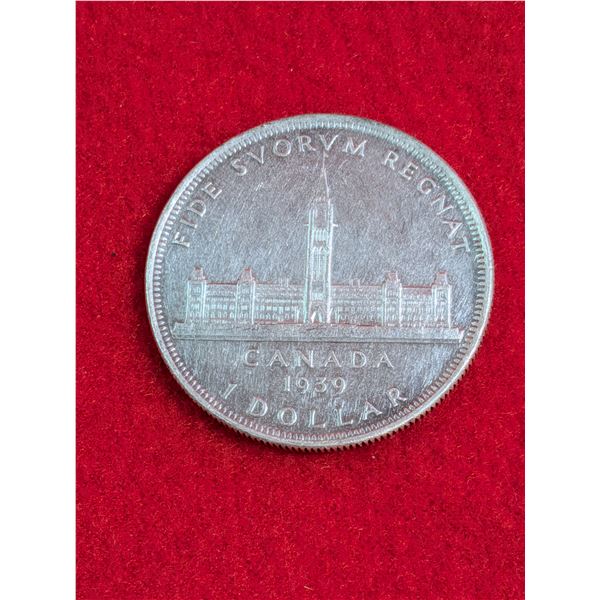 1939 Canada George VI Silver Dollar