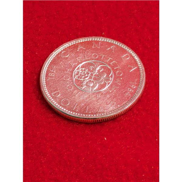 1964 Canadian Silver Dollar.