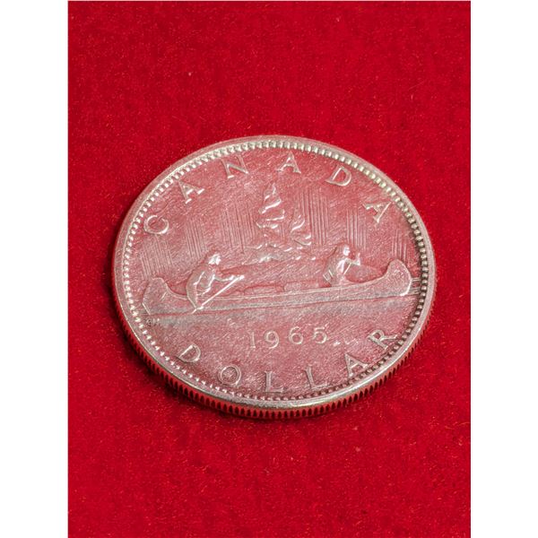 11965 Canadian Voyageur Silver Dollar