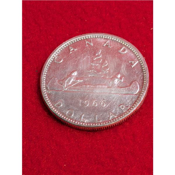 1966 Canadian Silver Dollar