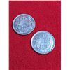Image 1 : 1956 Canadian 50-cent silver coin.