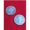 Image 2 : 1956 Canadian 50-cent silver coin.