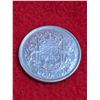 Image 1 : 1956 Canadian 50-cent silver coin.