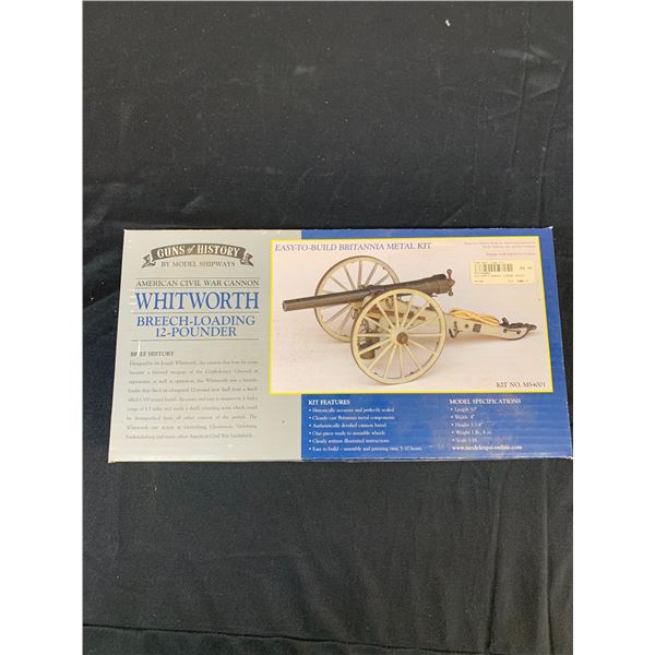 Whitworth Breech-Loading 12-Pounder  Civil War Cannon #MS4001