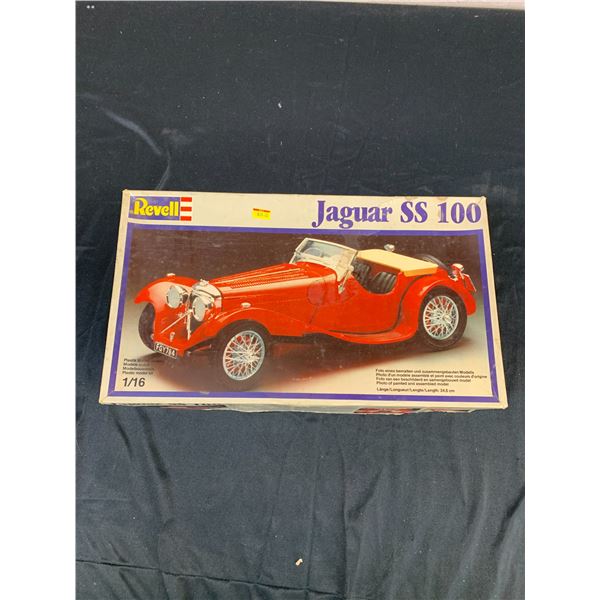 Jaguar SS 100 Revell Model Kit H-7486 1/16 Scale