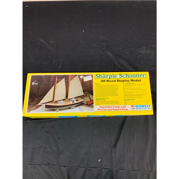 The Sharpie Schooner All Wood Display Model #968 by Midwest
