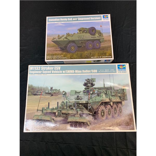 Lot of 2 Trumpeter 1/35 Scale Model Kits  #01574 and #01506