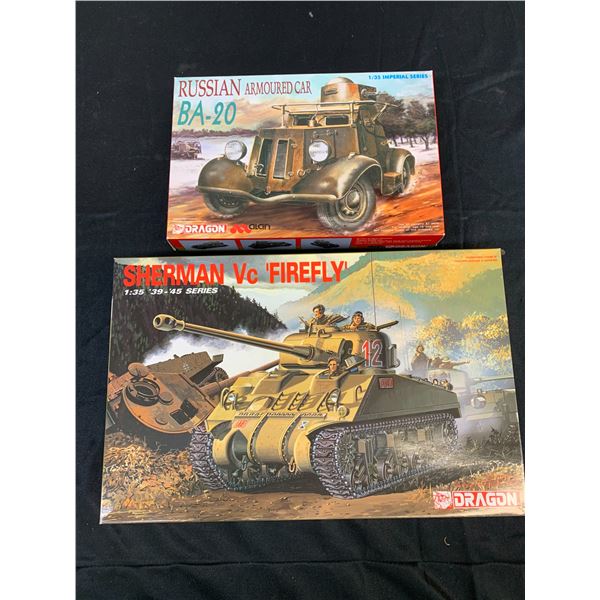 Lot of 2 DRAGON Model Kits 1/35 Scale #6031 and #9003