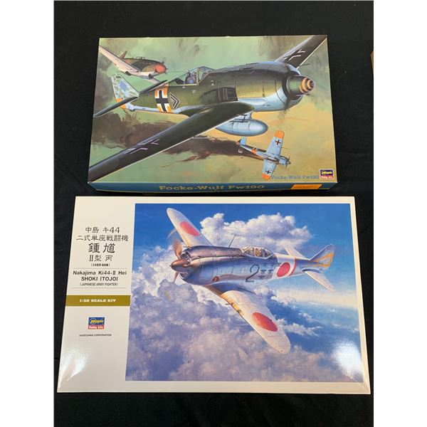 Lot of 2 1/32 Scale Hasegawa Model Kits #08880 and #08056