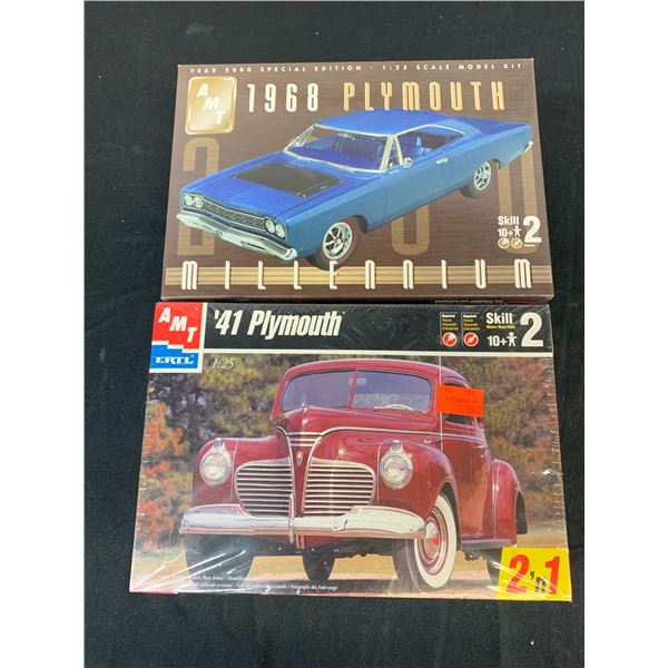 Lot of 2 AMT ERTL 1/24 Scale Model Kits #6184 SEALED and #30270