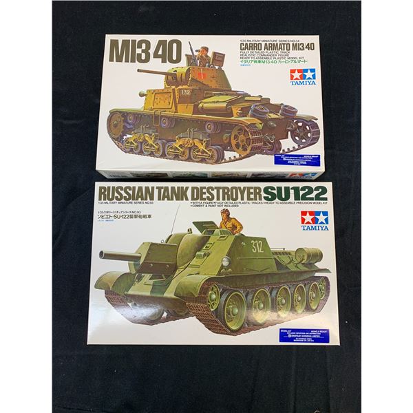 Lot of 2 TAMIYA Model Kits 1/35 Scale #35093 and #35034