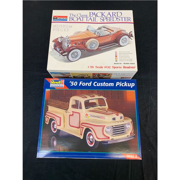 Lot of 2 Revell Model Kits 1/25 Scale #85-2494 and Monogram 1/24 Scale #2301