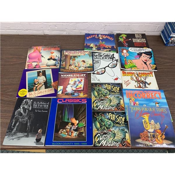 Lot of The Far Side Gary Larson Books Gag / Novelty Comics