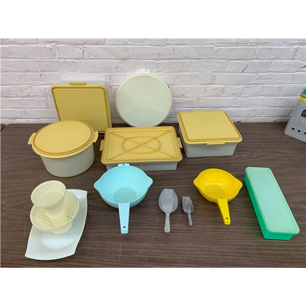 11pcs of Vintage Tupperware Food Containers