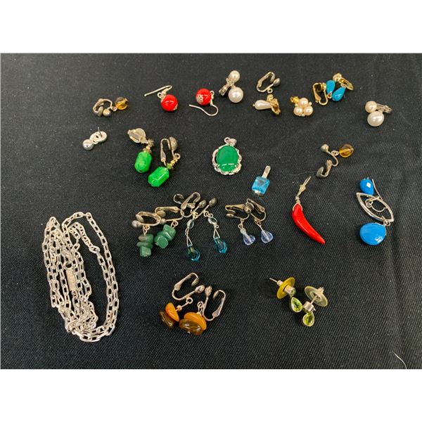 Lot of Assorted Costume Earrings