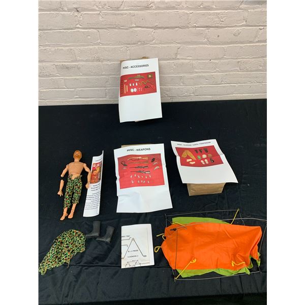 Lot of Vintag GI Joe 12" Weapon and Accessory Packs
