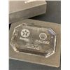 Image 2 : 2000 Havoline Racing Crystal Glass Award Plaque