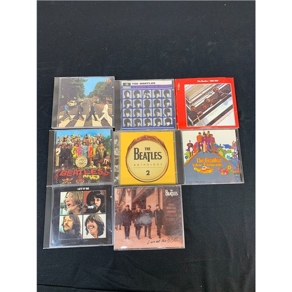 Lot of 8 The Beatles CDs