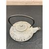 Image 2 : Cast Iron Asian Style Elephants Detail Tea Pot