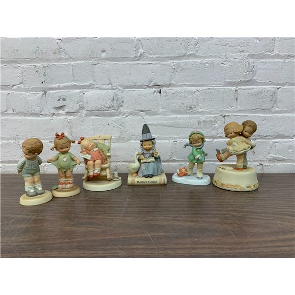 Lot of 6 Memories of Yesterday Porcelain Figurines