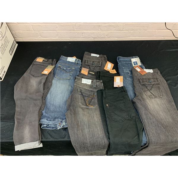 9 New with Tags Women's Jeans Size 26, 27, 29, 32, S