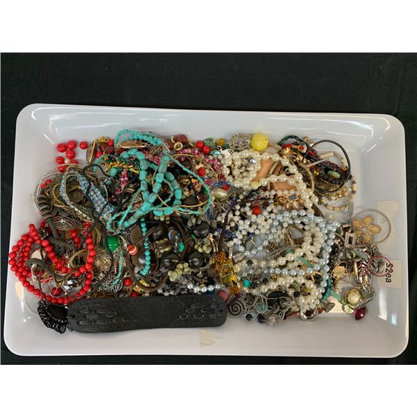 3lbs of Assorted Costume Jewelry
