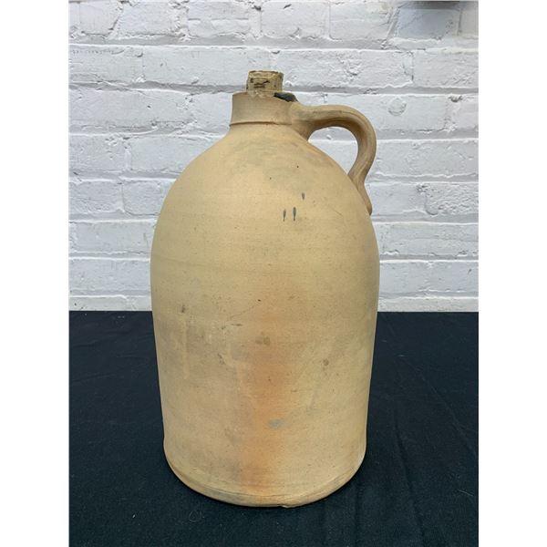 Antique 1 Gallon Salt Glaze Merchant Crock