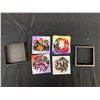 Image 1 : Golden Top HAIDA Glass Coasters