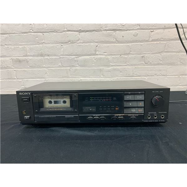 Sony Stereo Cassette Deck TC-RX400
