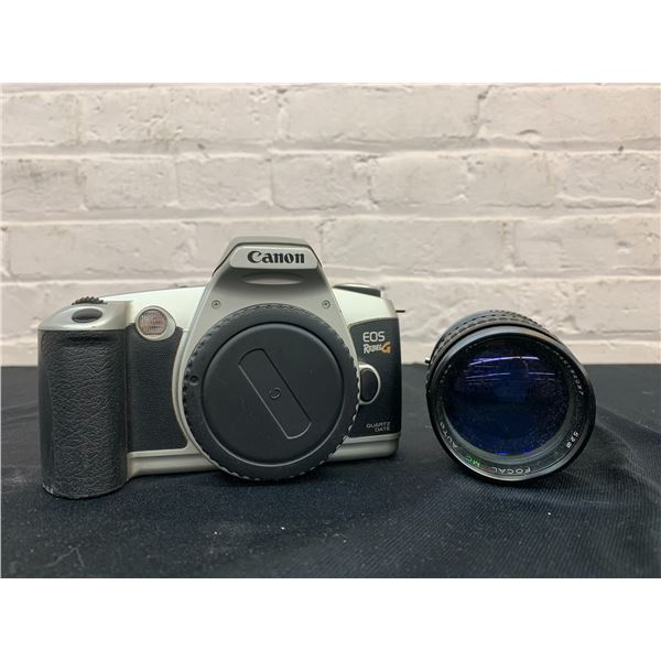 Canon EOS Rebel G and Canon 2.8 135mm Lens