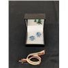 Image 1 : Sherman Rhinestone Earrings and Boucher Brooch