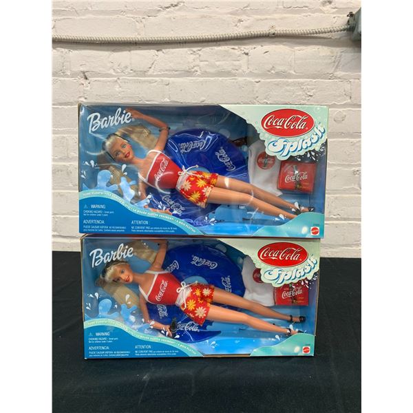 Lot of 2 #52290 Mattel Barbie Dolls NEW 1999