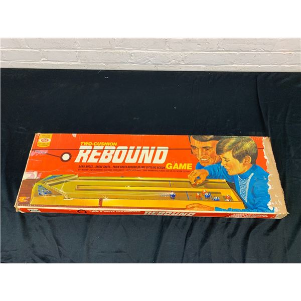Two-Cushion Rebound Game by IDEAL Toys, Vintage