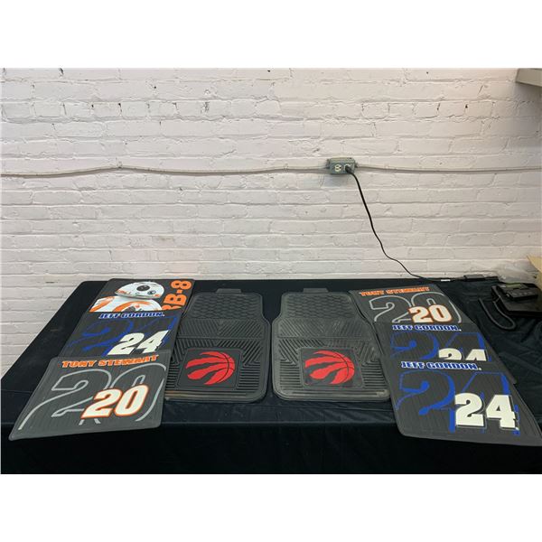 Lot of 8 Car Mats