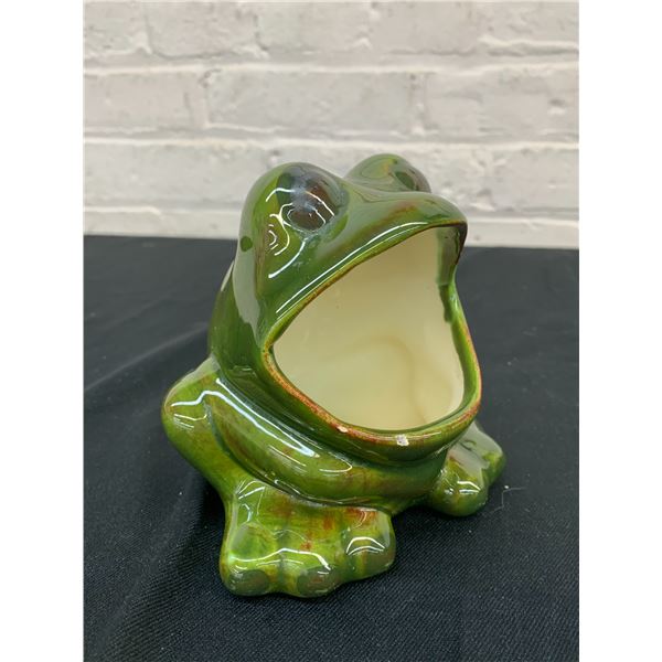 Ceramic Pottery Class Soap Frog