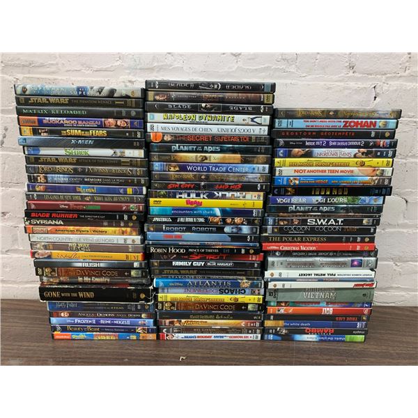 Lot of 70+ DVD Movies