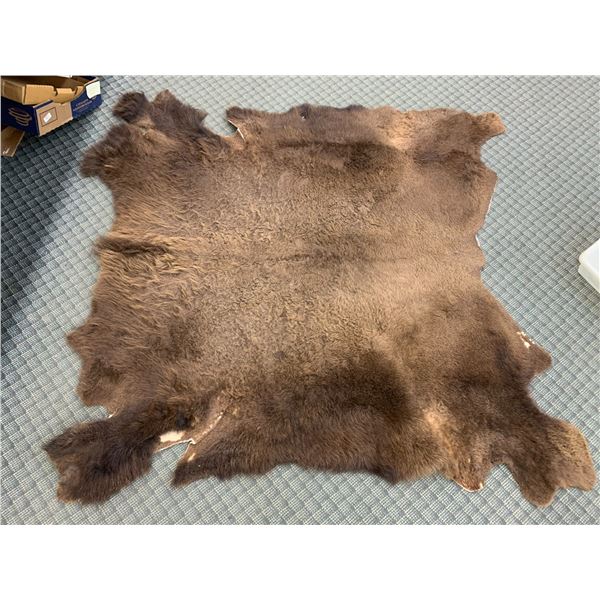 Buffalo Skin Rug 5ft x 5ft