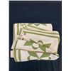 Image 1 : Early 1900s Compass Pattern Quilt 64" x 82"