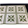 Image 4 : Early 1900s Compass Pattern Quilt 64" x 82"