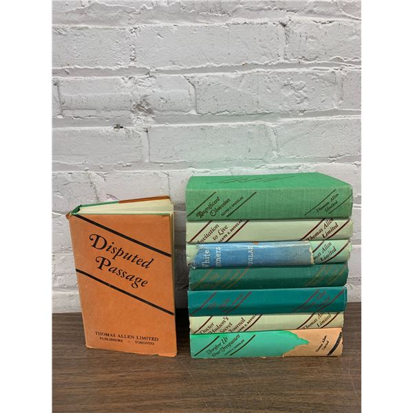 Lot of 8 Vintage Books Thomas Allan Limited