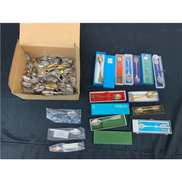 Lot of Collectible Spoons
