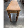Image 4 : Antique Oak Sofa Side Console Hall Table