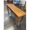 Image 6 : Antique Oak Sofa Side Console Hall Table