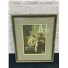 Image 1 : "Love Letters" by William Ablett Hand Signed? Art Lithograph 13" x 16"