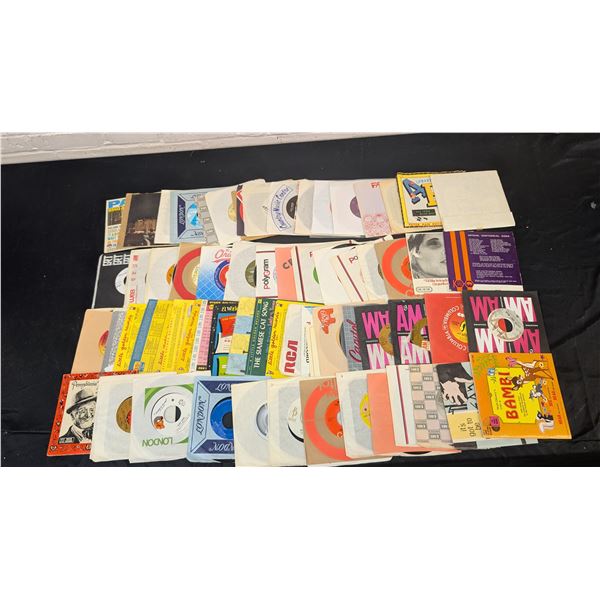 Lot of Miscellaneous 45's