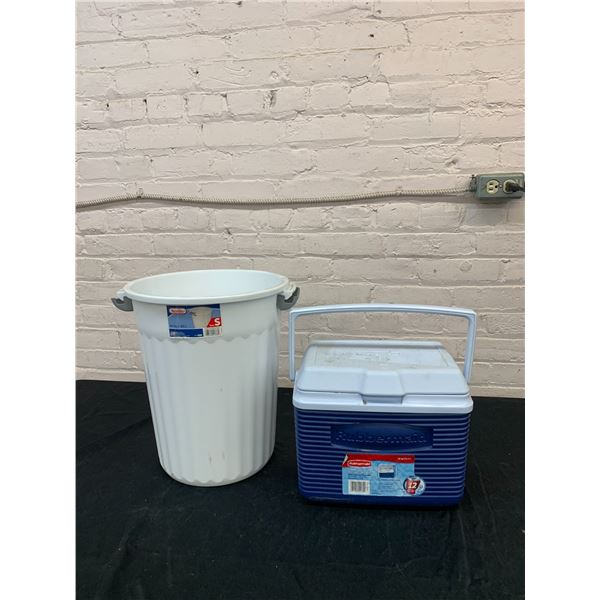 Wastebasket and Cooler